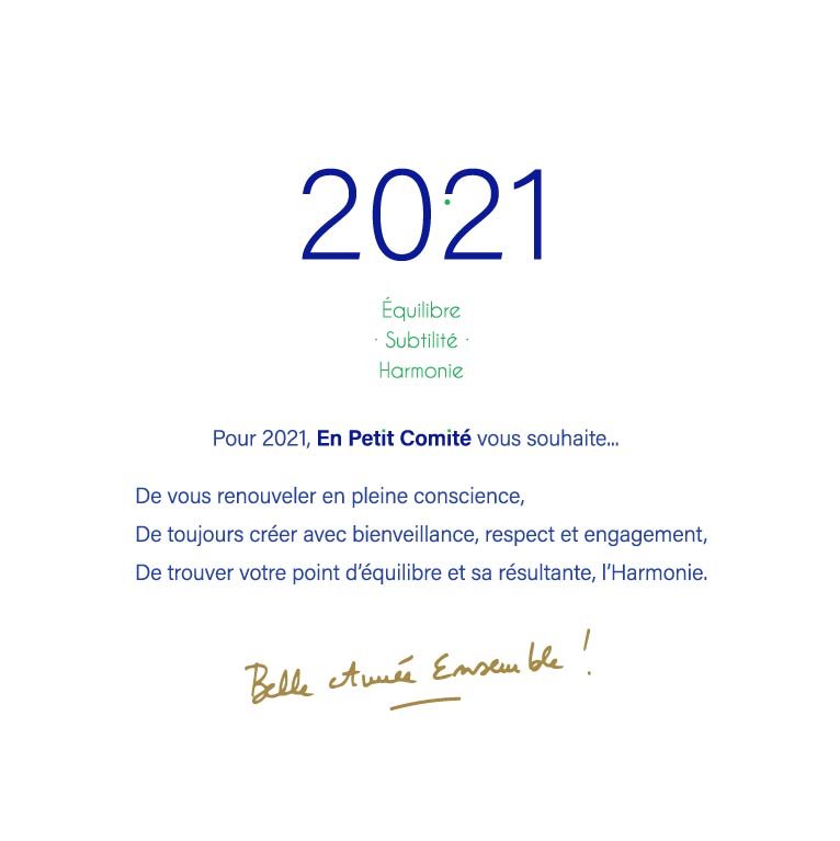 2021 Ensemble : très belle année !